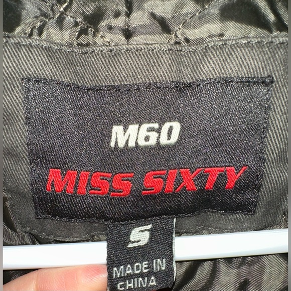 Miss Sixty Y2k Hooded Utility Jacket with Belt in Small - Picture 4 of 11